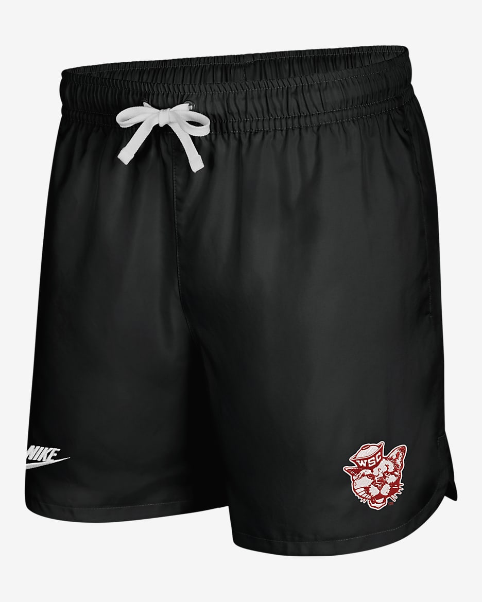 Washington State Flow Men's Nike College Shorts - Black