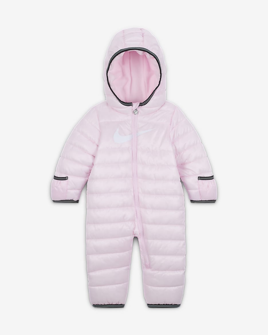 Nike Baby (0-9M) Swoosh Snowsuit - Pink Foam