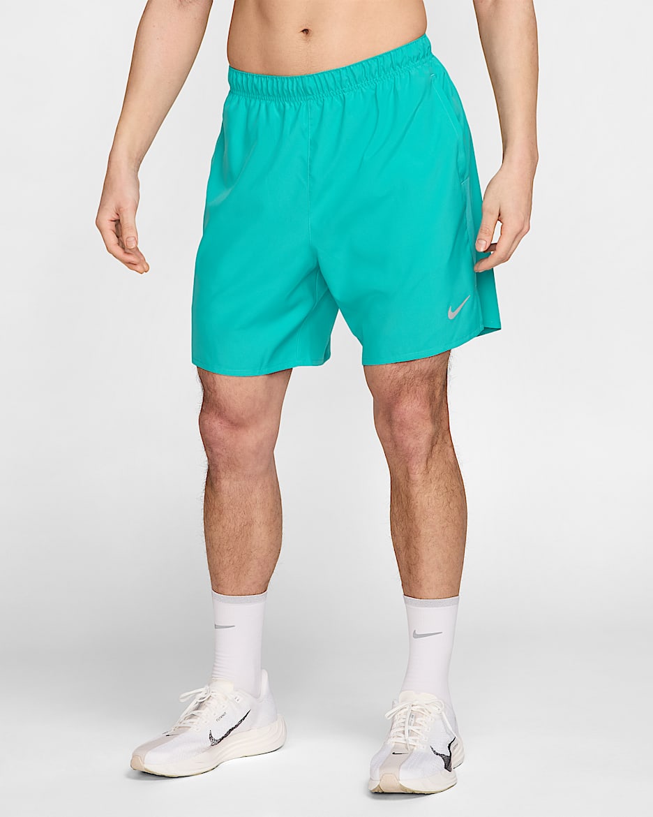 Nike Challenger Men's Dri-FIT 18cm (approx.) 2-in-1 Running Shorts - Dusty Cactus/Dusty Cactus/Dusty Cactus