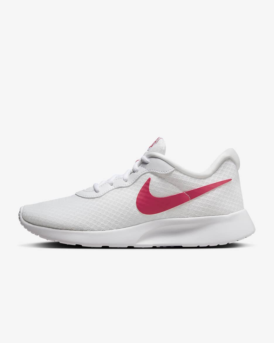 Nike Tanjun EasyOn Women's Shoes - White/Barely Volt/Black/Aster Pink