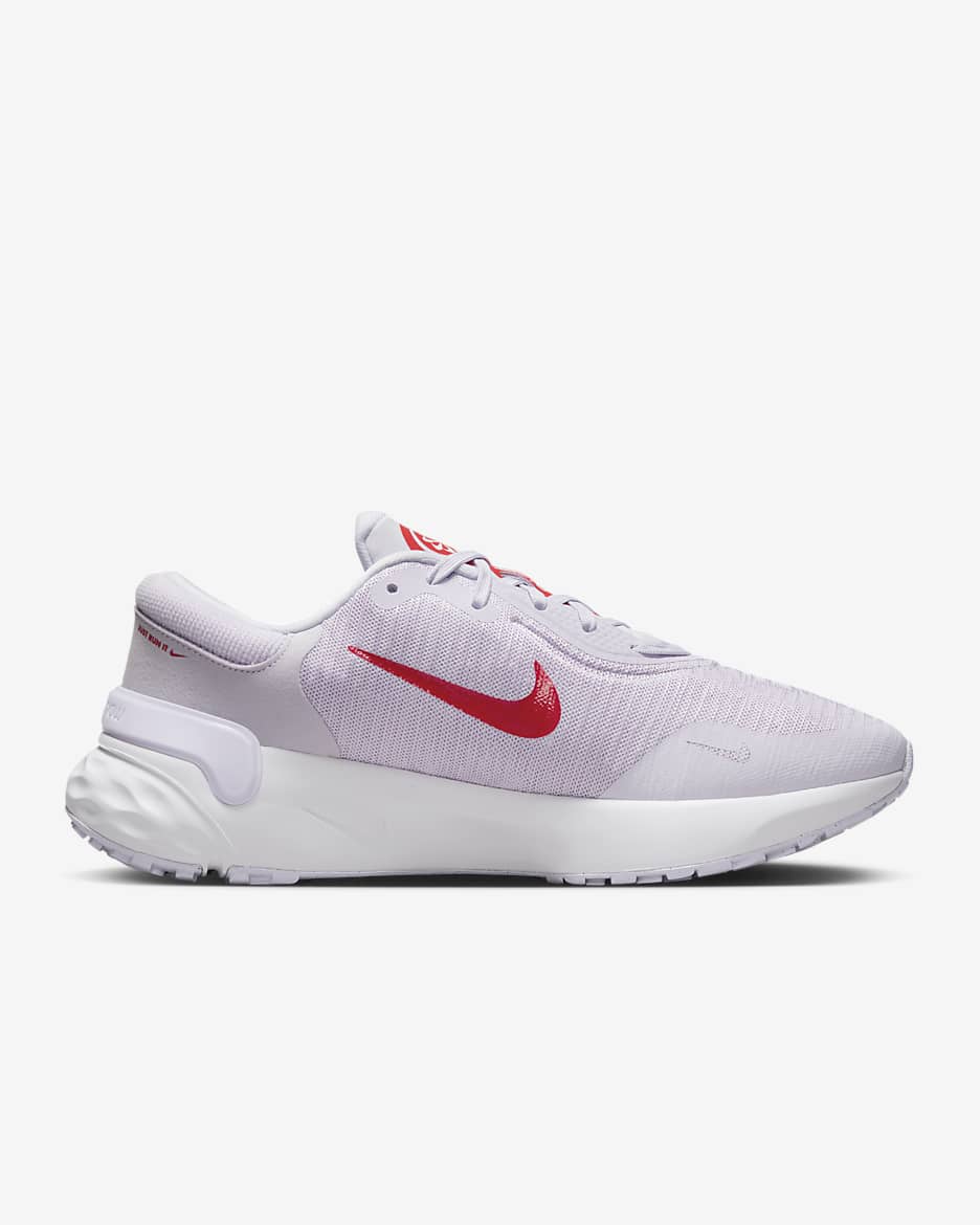 Nike Renew Run 4 Women's Road Running Shoes - Barely Grape/Doll/Summit White/Light Crimson