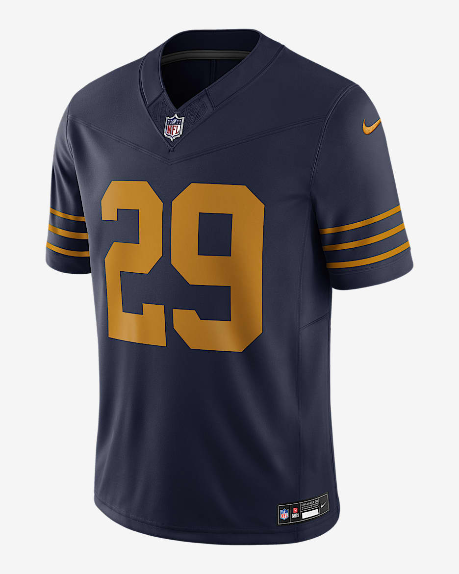 Jersey Nike Dri-FIT de la NFL Limited para hombre Xavier McKinney Green Bay Packers - Azul marino