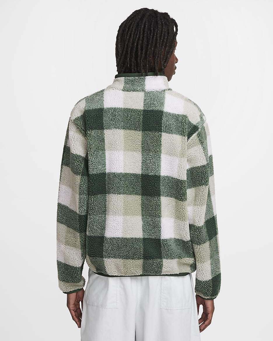 Nike Club Men's Winterized Half-Zip - Fir/Sail/Jade Horizon