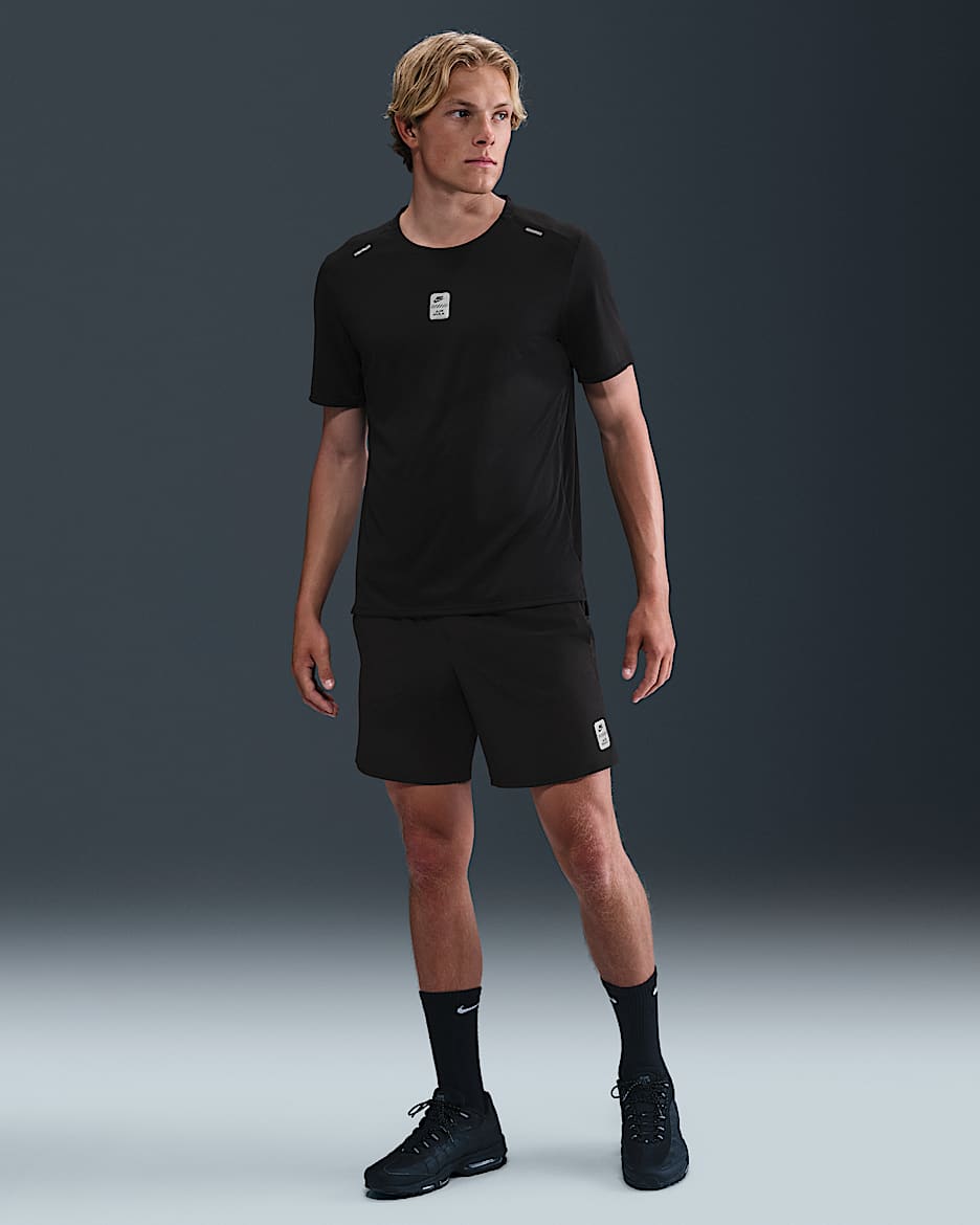 Shorts in tessuto Nike Air Max – Uomo - Nero/Nero