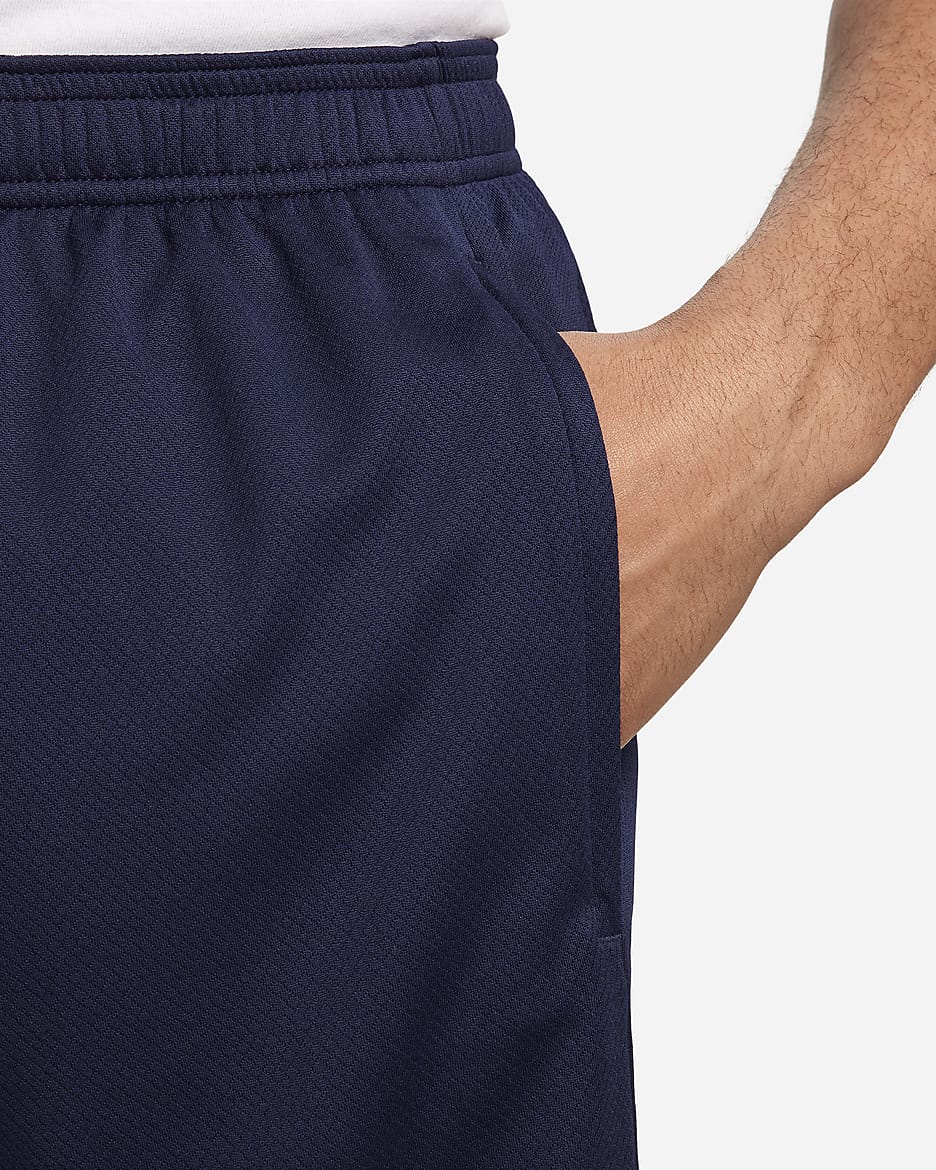 FFF Strike Men's Nike Dri-FIT Soccer Knit Shorts - Blackened Blue/Cobalt Bliss/Cobalt Bliss