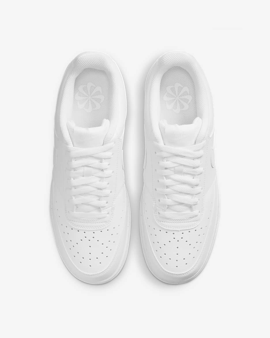 Calzado para hombre Nike Court Vision Low Next Nature - Blanco/Blanco/Blanco