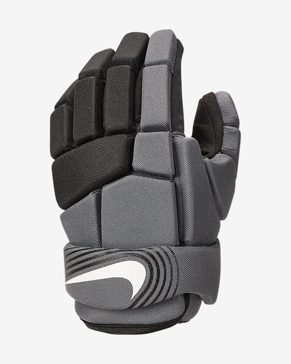 Nike Vapor LT Big Kids' Lacrosse Gloves - Black