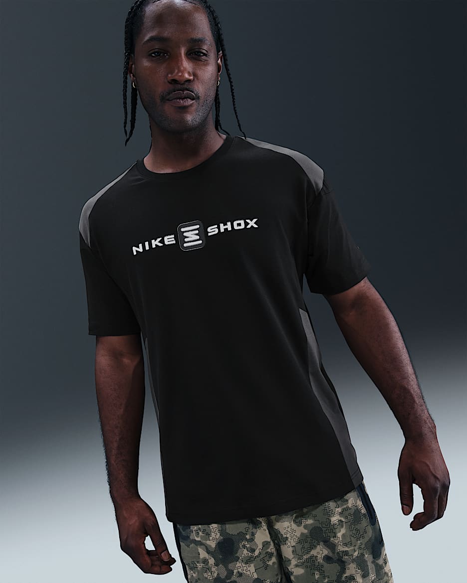 Nike Sportswear Shox Men's T-Shirt - Black/Anthracite/Black
