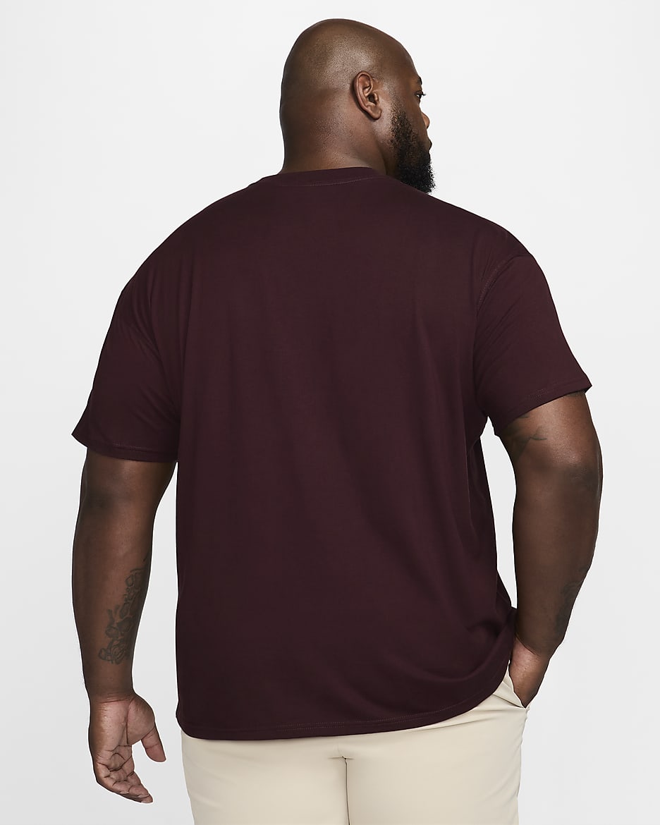 Nike Sportswear Men's Max90 T-Shirt - Burgundy Crush