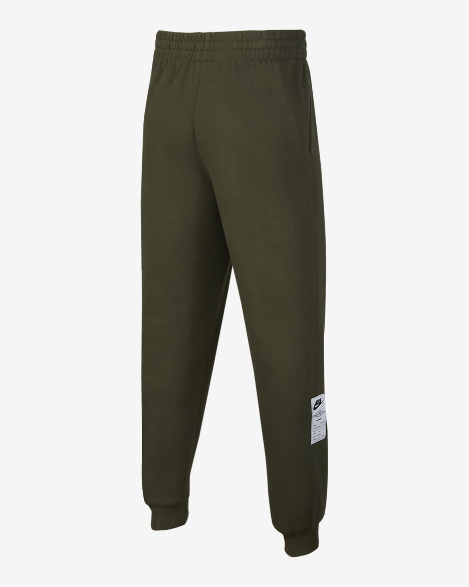 Nike Sportswear Club Big Kids' Joggers - Cargo Khaki/Pear/Pear