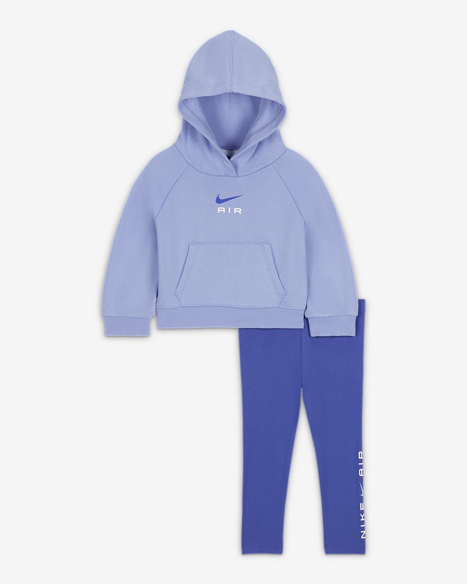 Nike Baby (12-24M) Air Hoodie and Leggings Set - Lapis