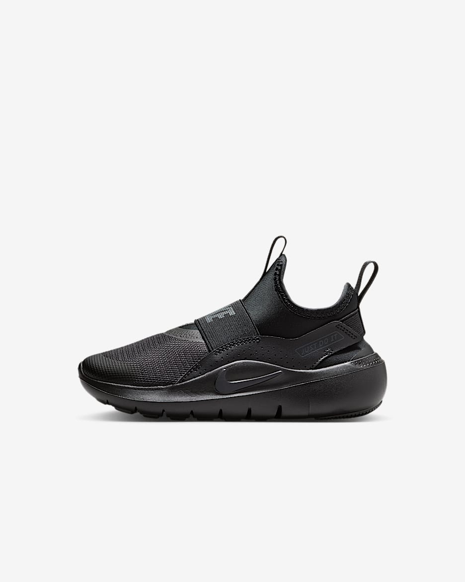 Nike Flex Runner 4 Younger Kids' Shoes - Black/Anthracite/Black