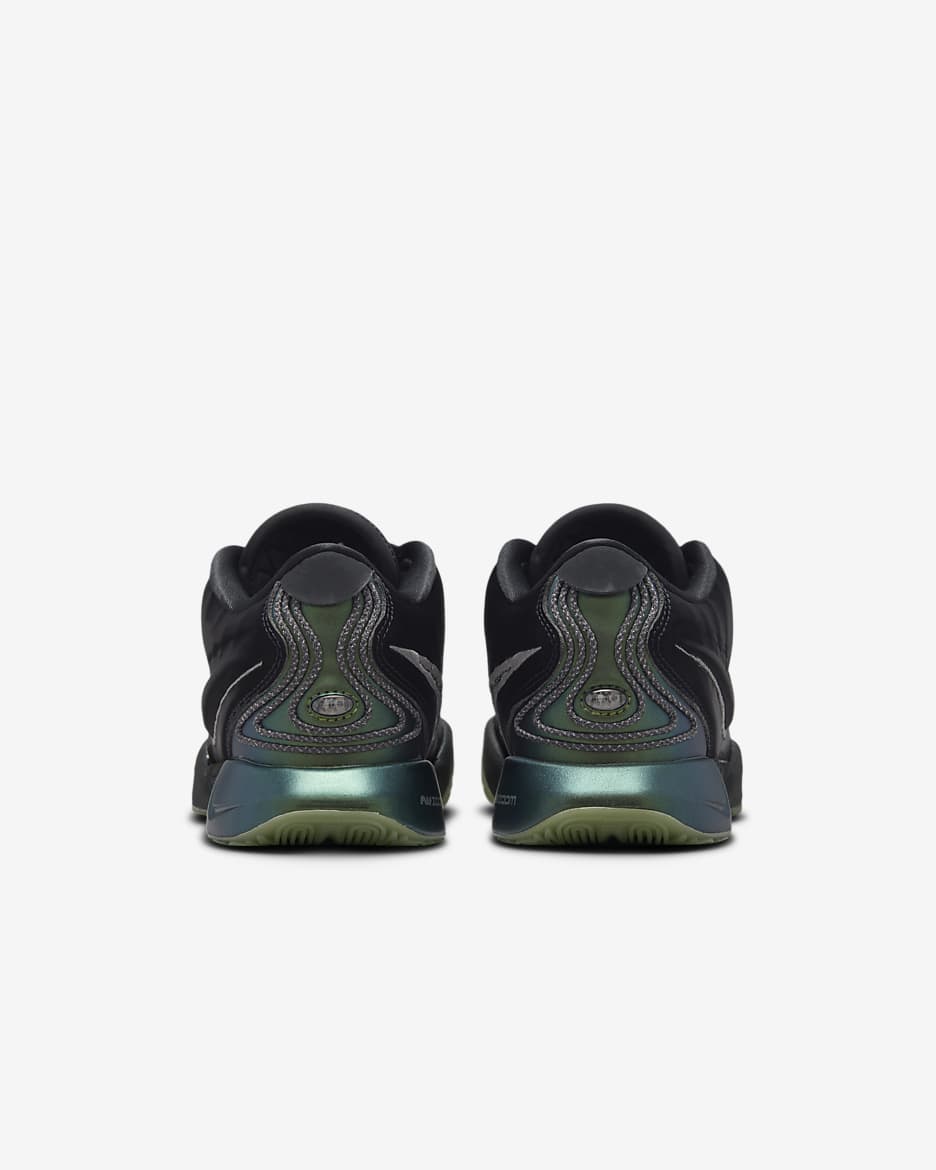 LeBron XXI 'Tahitian' Older Kids' Basketball Shoes - Black/Iron Grey/Oil Green/Metallic Pewter