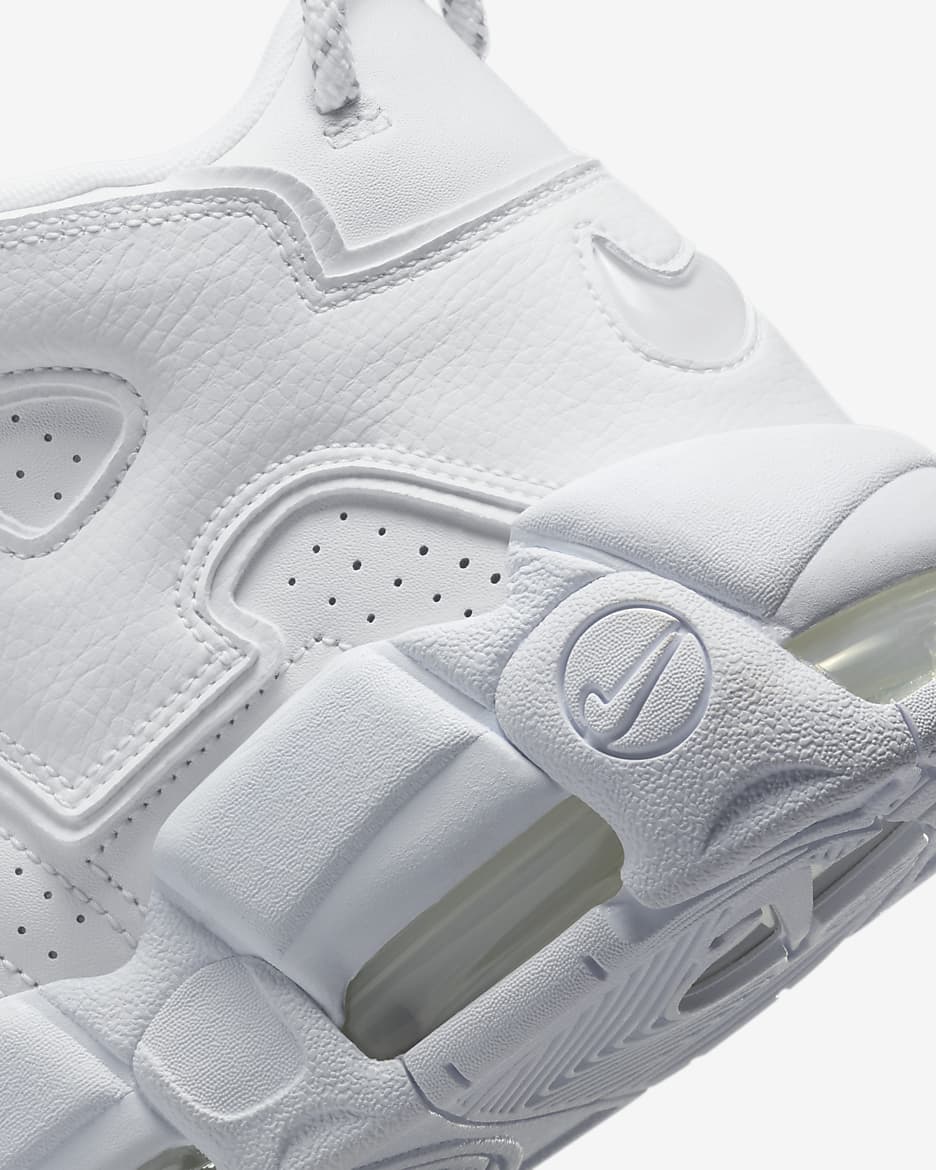 Tenis para hombre Nike Air More Uptempo '96 - Blanco/Blanco/Blanco