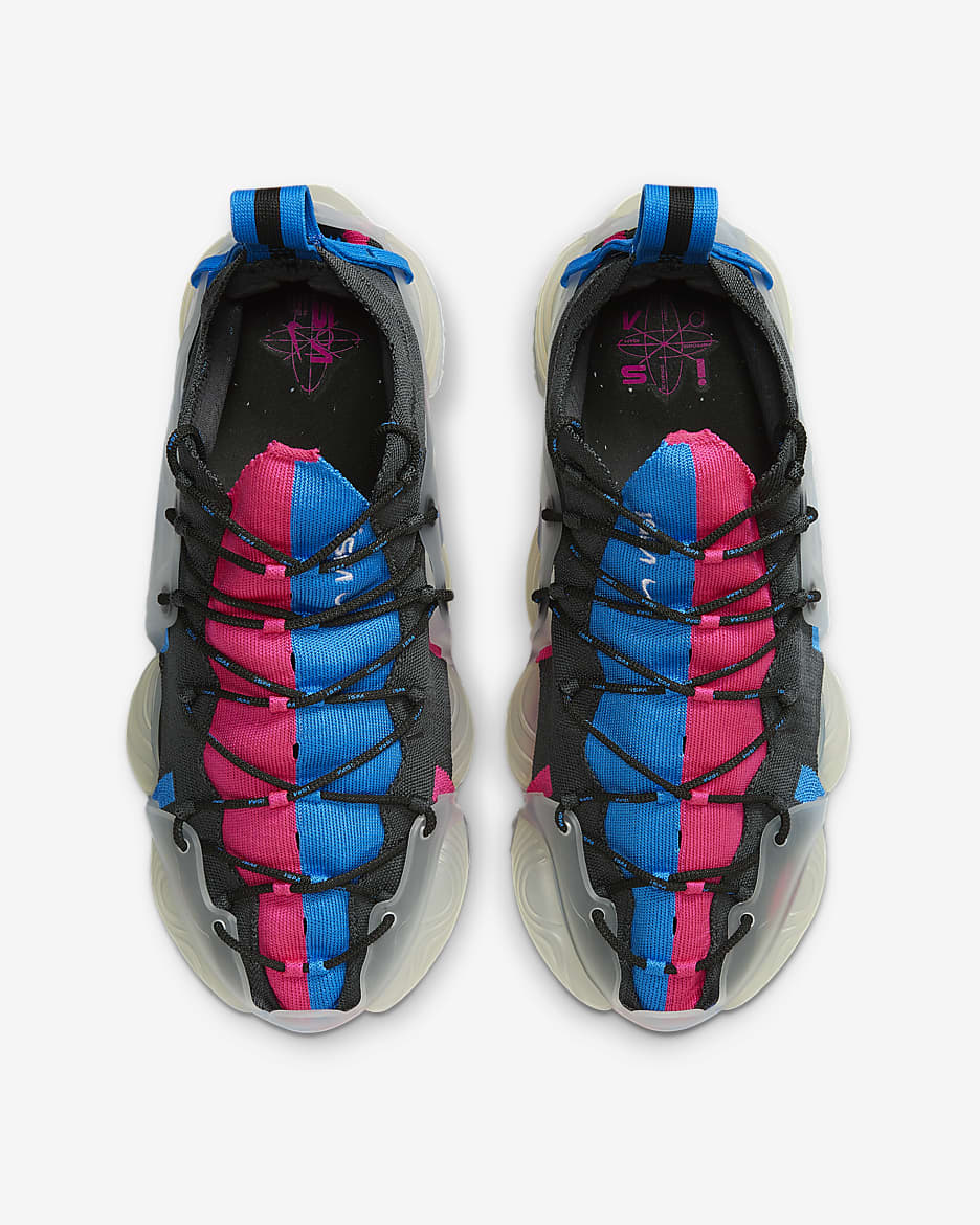 Nike ISPA Link Axis Men's Shoes - Anthracite/Photo Blue/Fierce Pink