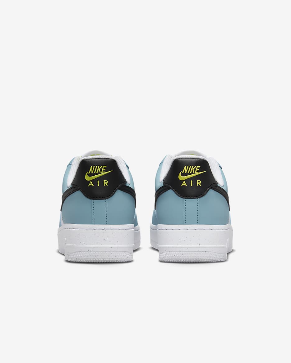 Nike Air Force 1 '07 Women's Shoes - Denim Turquoise/White/Cyber/Black