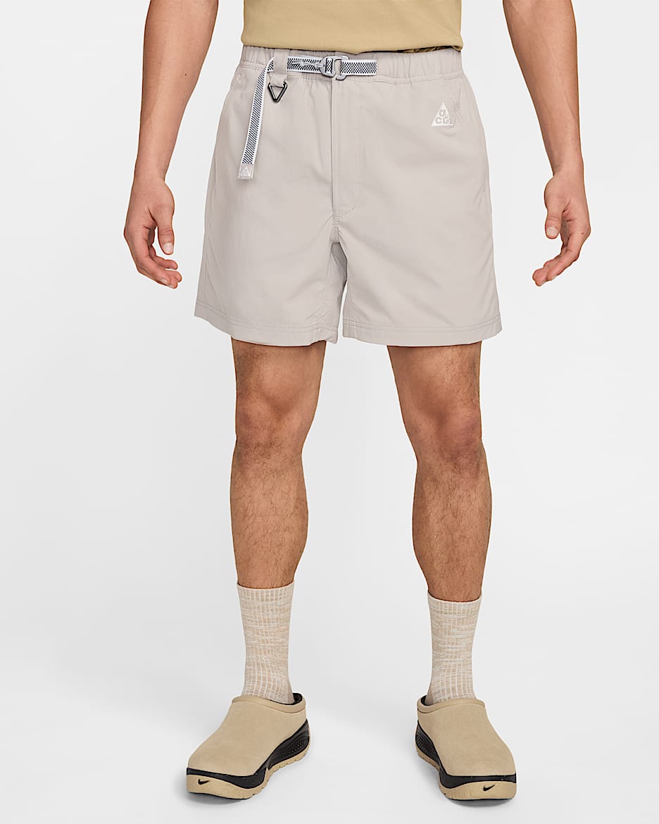 Shorts de senderismo para hombre Nike ACG - Gris universitario/Gris fútbol/Blanco cumbre