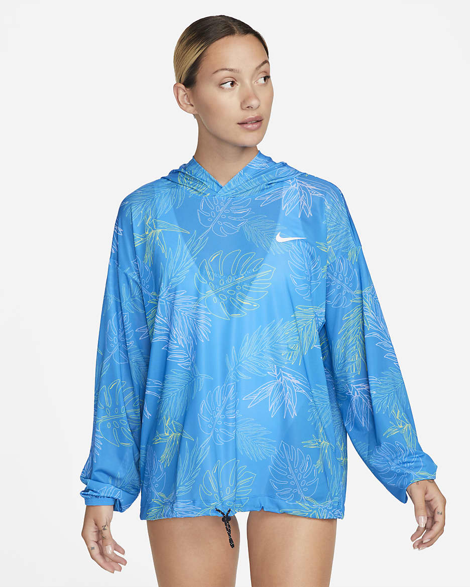 Sudadera para mujer Nike Pro - Azul foto claro