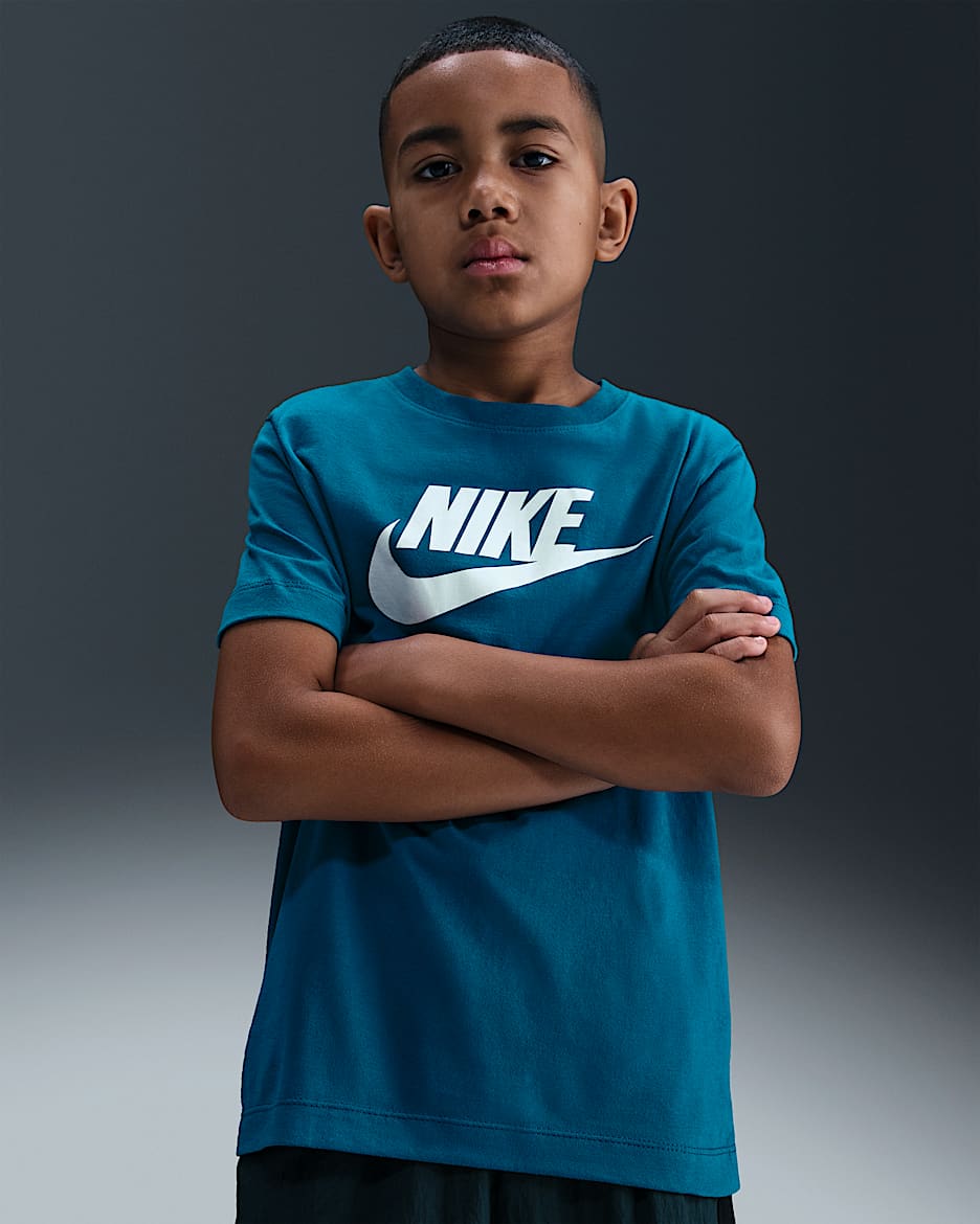 Nike Sportswear Big Kids' T-Shirt - Green Abyss