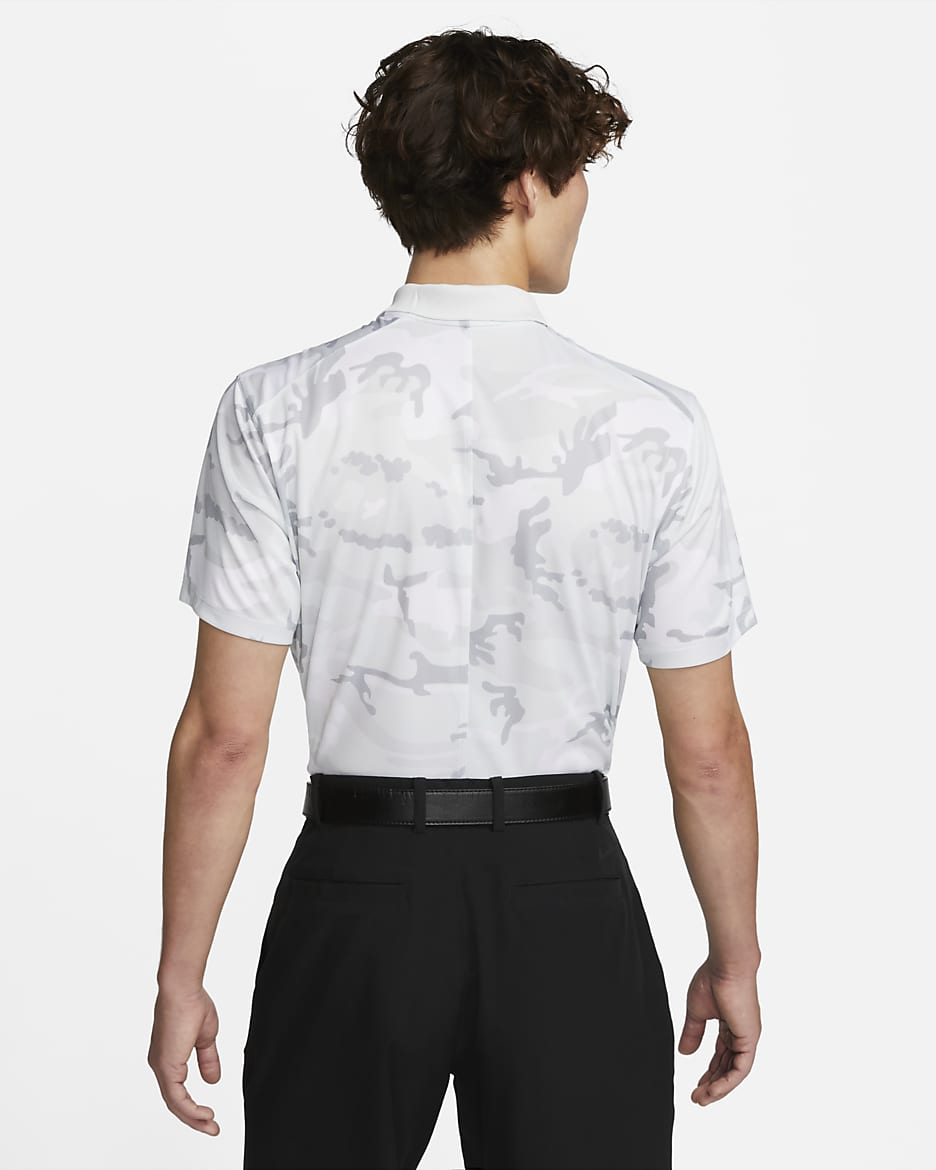 camo nike polo