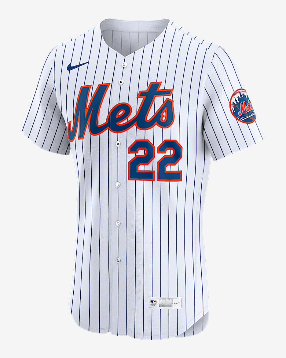 Juan Soto New York Mets Men's Nike Dri-FIT ADV MLB Elite Jersey - White