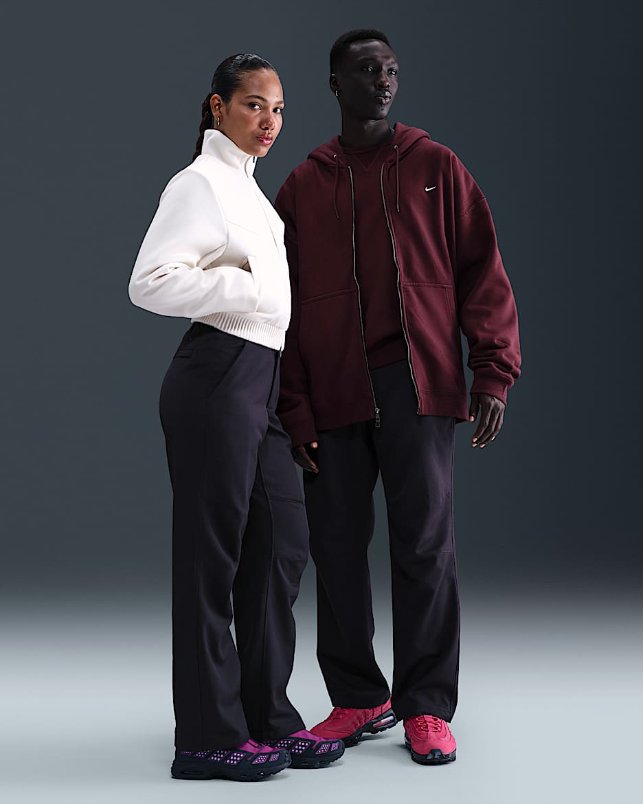 Nike Wool Classics vevd bukse - Cave Purple
