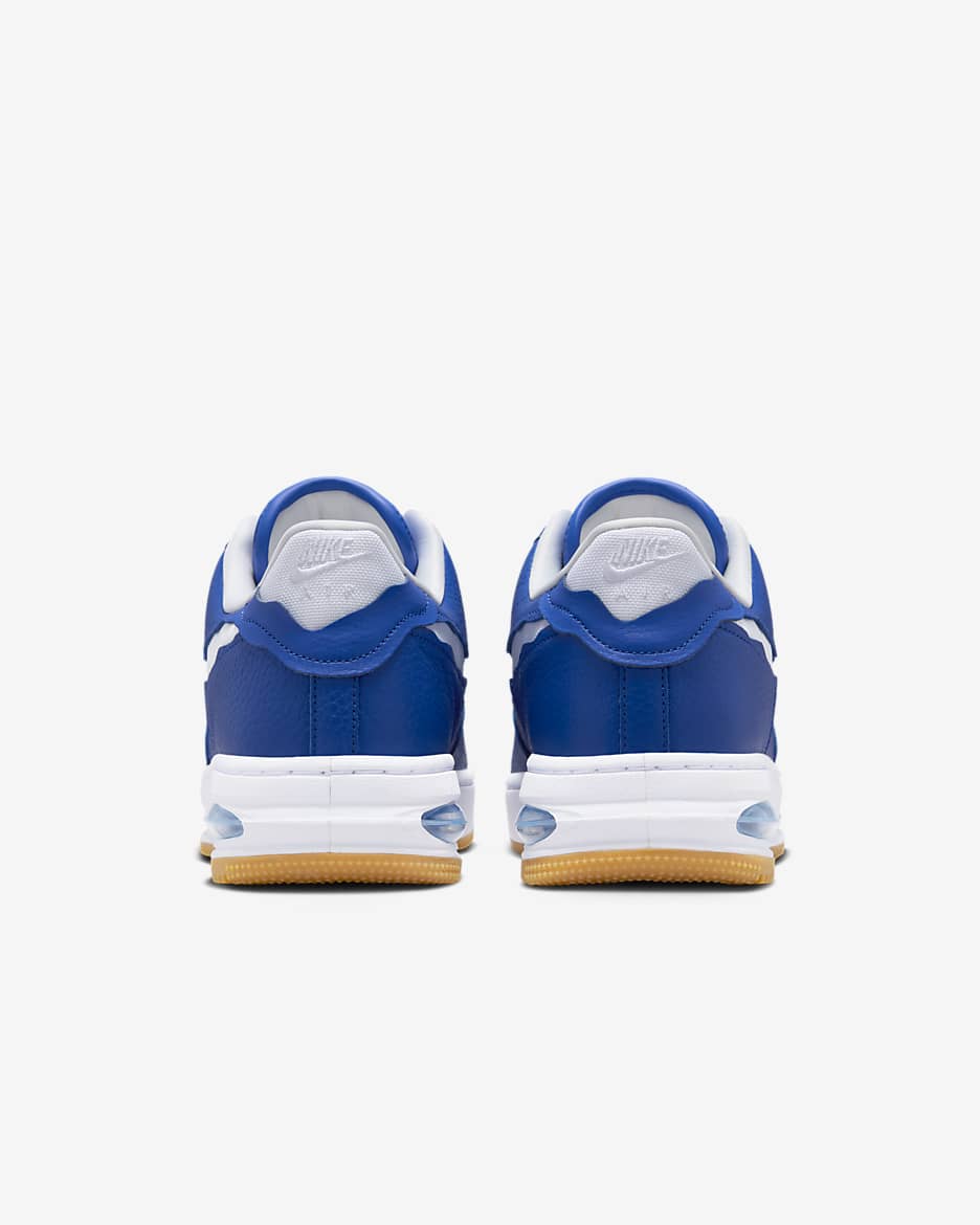 Chaussure Nike Air Force 1 Low EVO pour homme - Team Royal/Aquarius Blue/Gum Yellow/Blanc