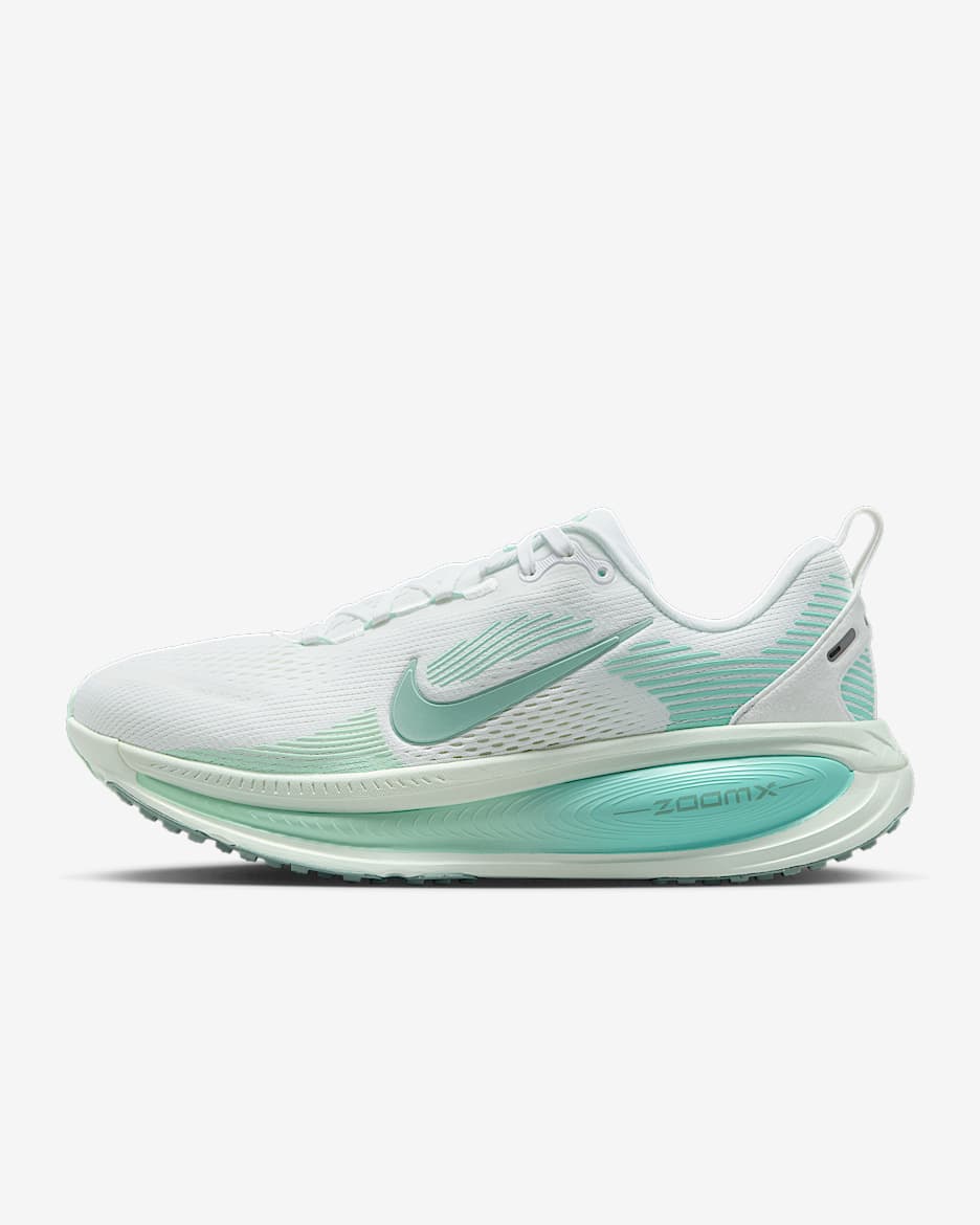 Dámské běžecké silniční boty Nike Vomero 18 - Bílá/Bleached Turquoise/Mint Foam/Cannon