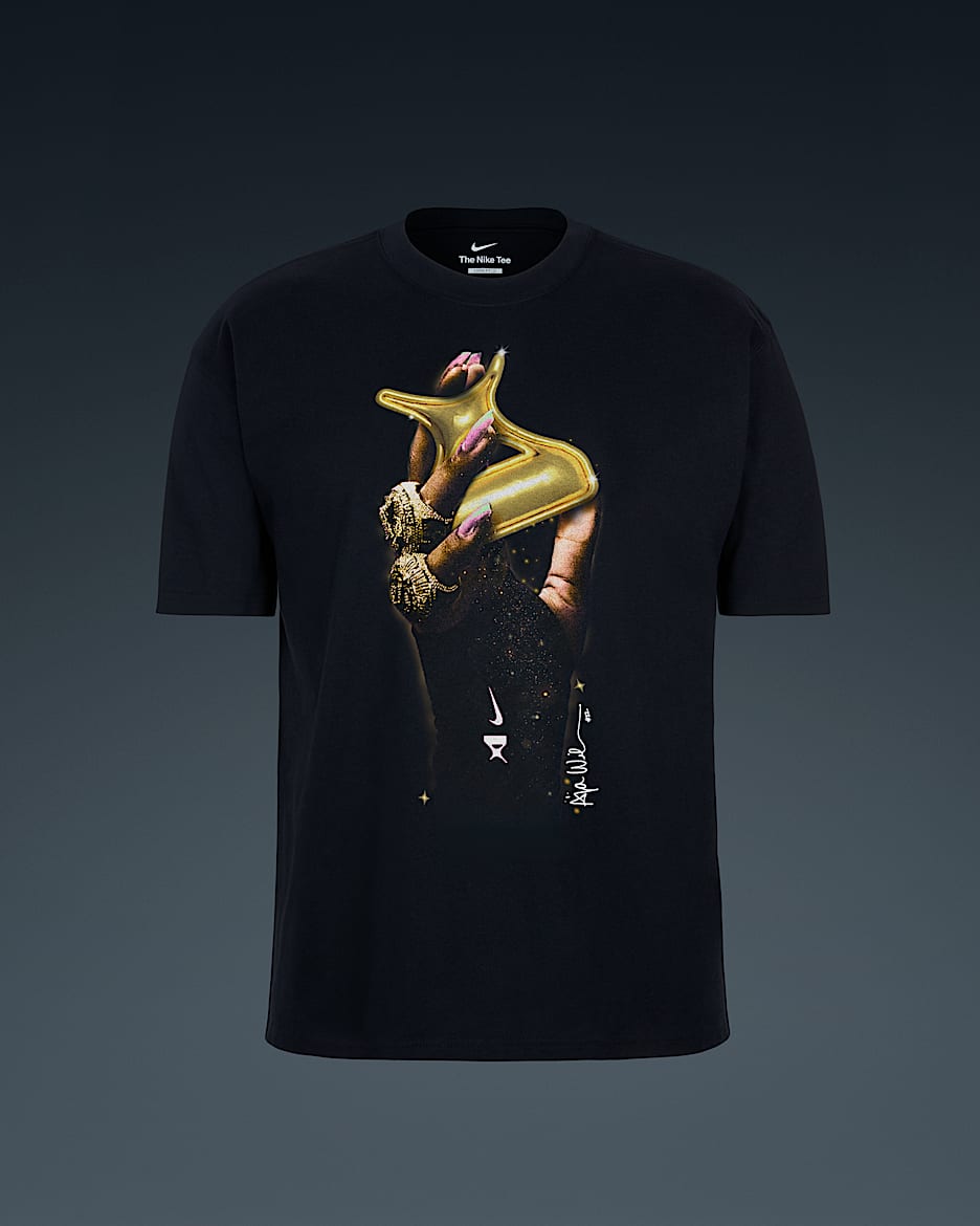 Playera de básquetbol Nike para adulto A'ja Wilson Rings "So Win" - Negro