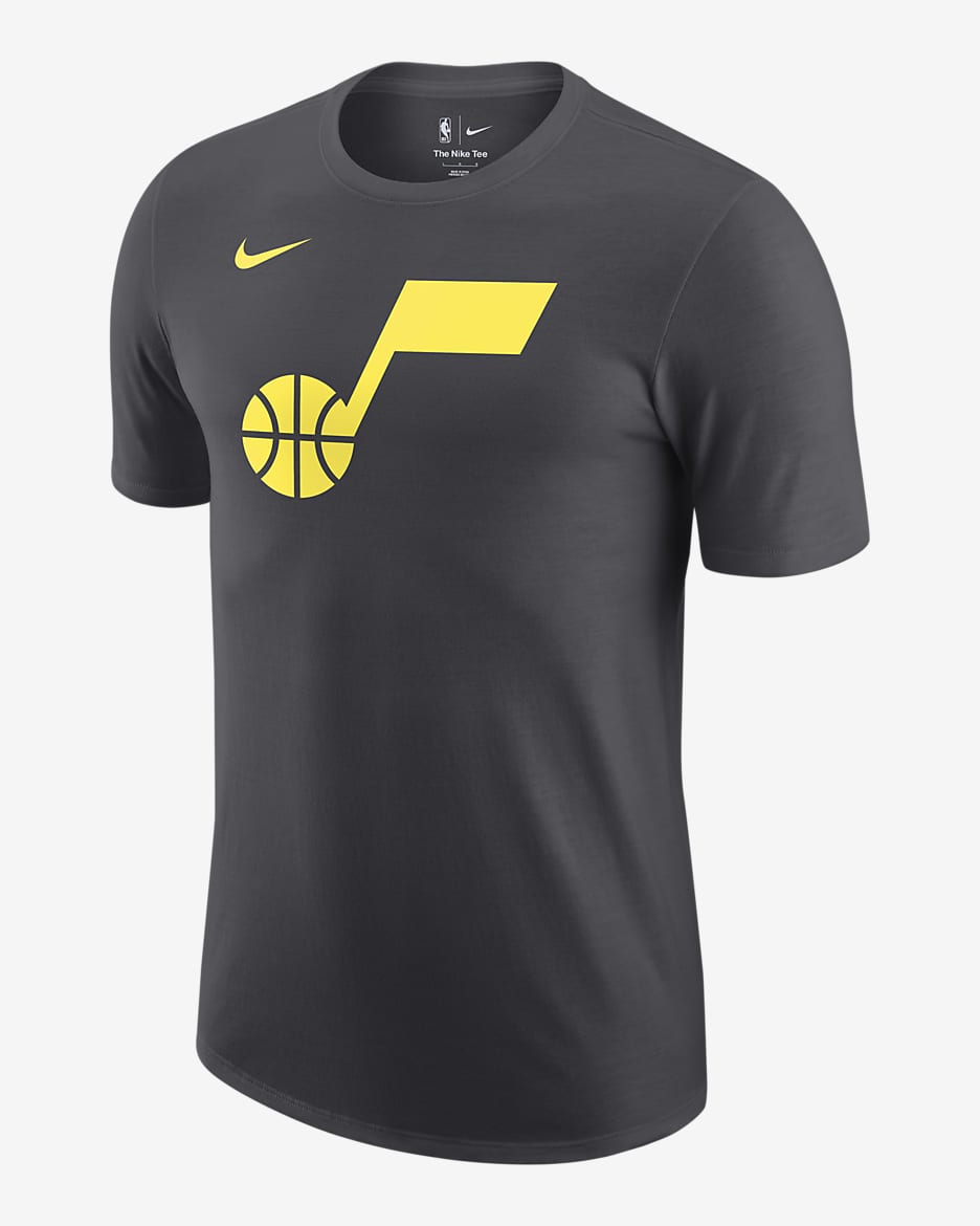 Utah Jazz Essential Men's Nike NBA T-Shirt - Anthracite