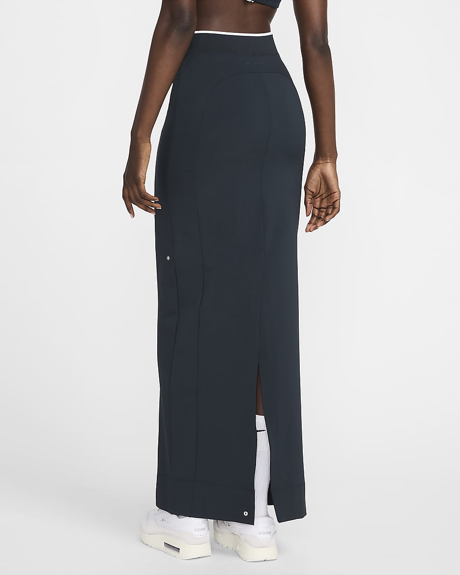 Nike x Jacquemus Women's Skirt - Dark Obsidian/White