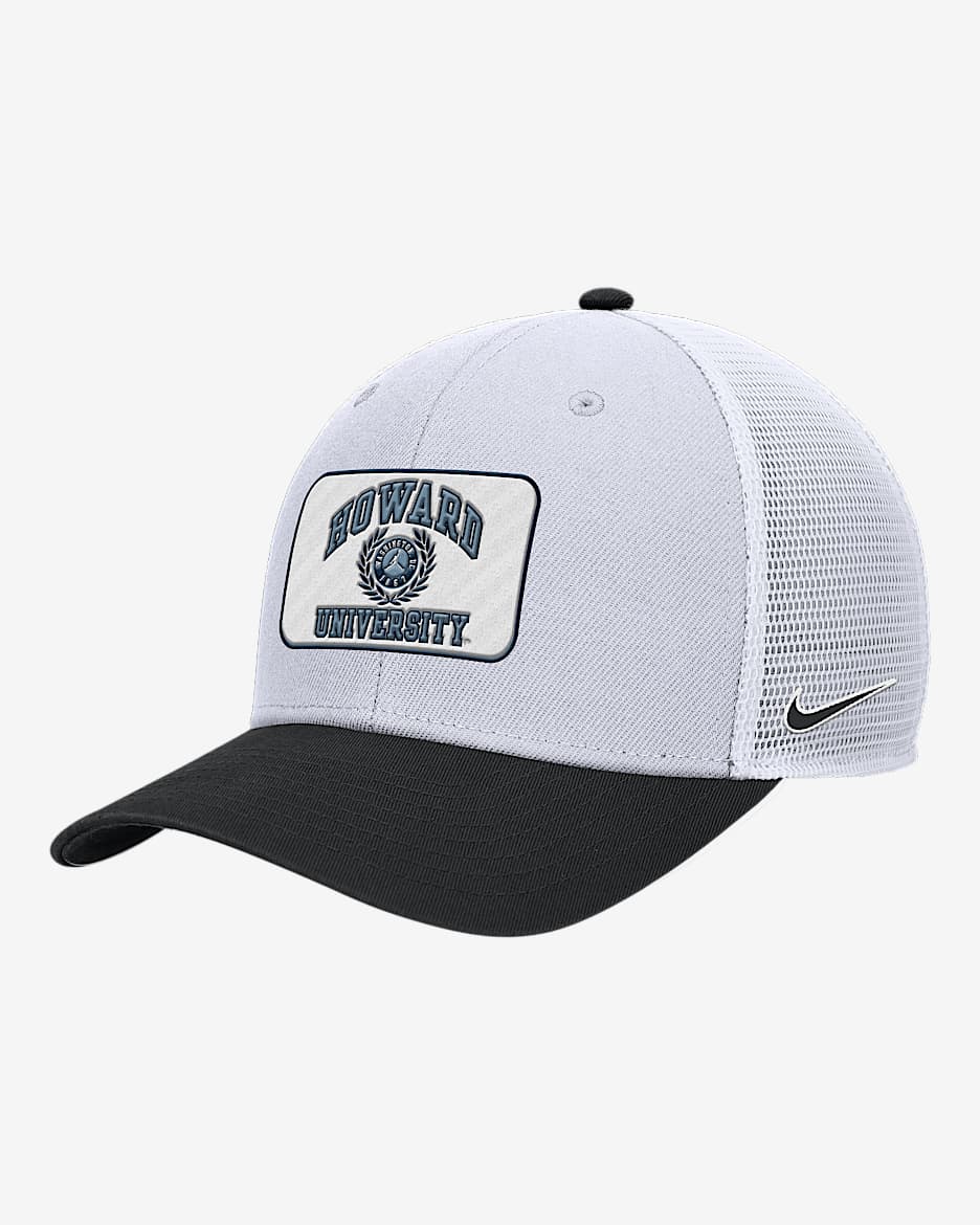 Howard Rise Nike College Trucker Cap - White