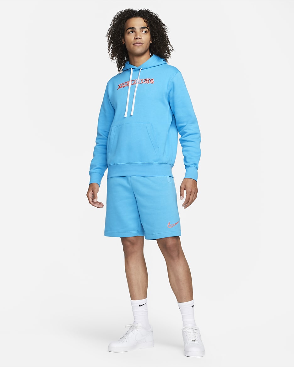 big & tall nike club fleece shorts