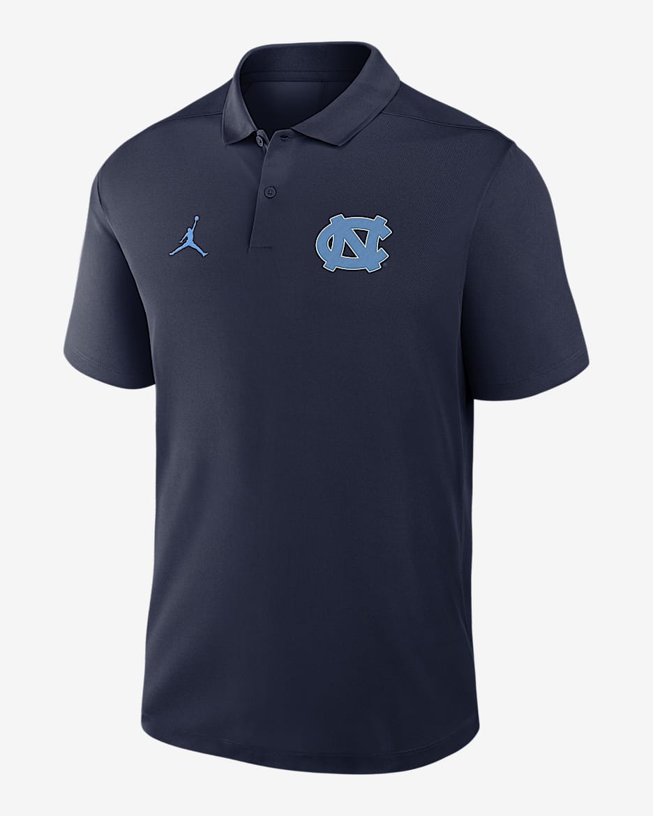 North Carolina Primetime Victory Primary Logo Men's Nike Dri-FIT College Polo - Navy