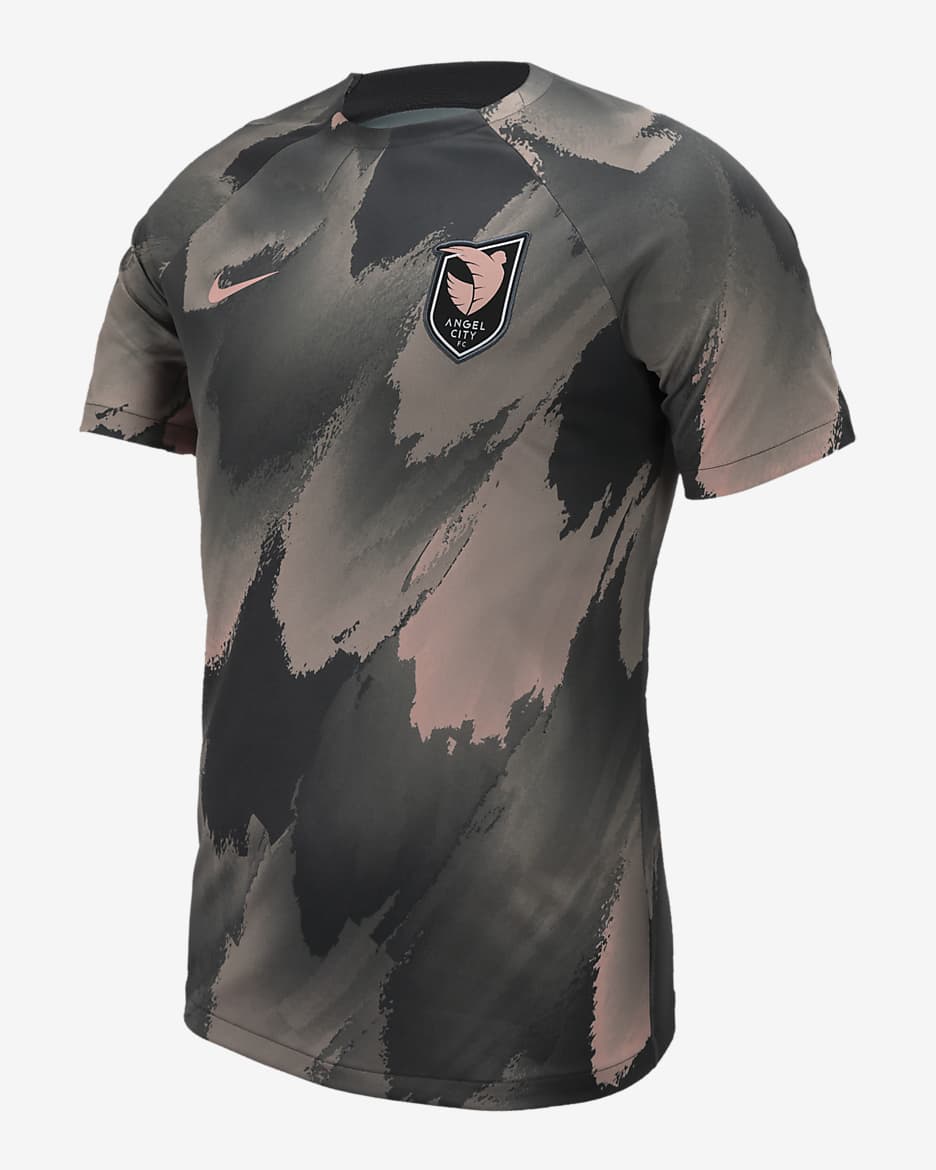 Angel City FC Men's Nike NWSL Pre-Match Top - Iron Grey