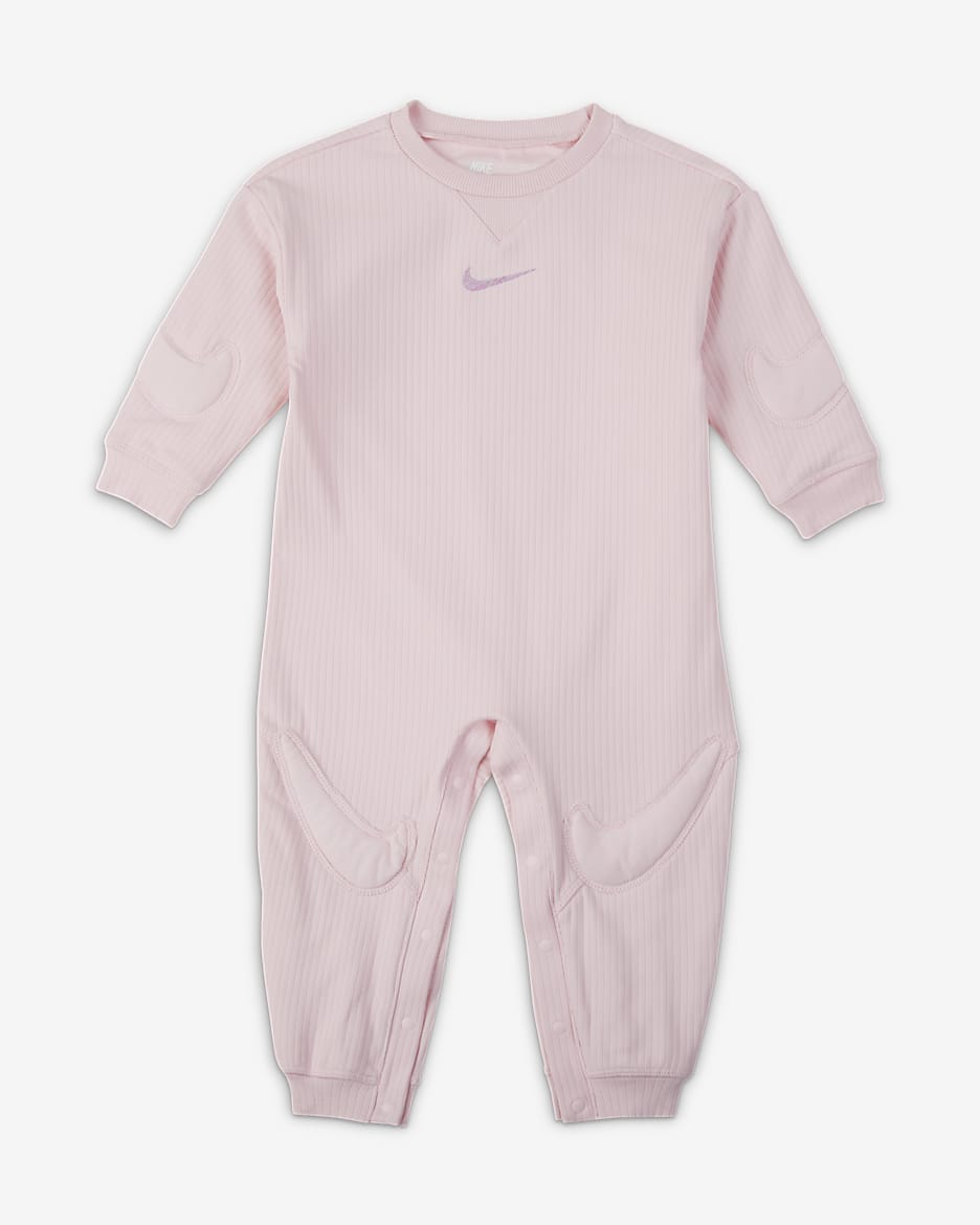 Combinaison Nike « Ready, Set » pour bébé - Pink Foam