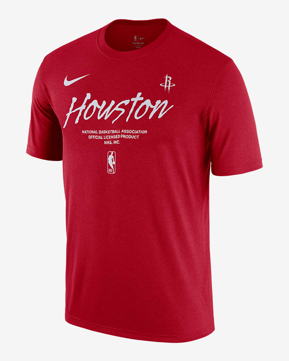 Houston Rockets Essential Men's Nike NBA T-Shirt - University Red