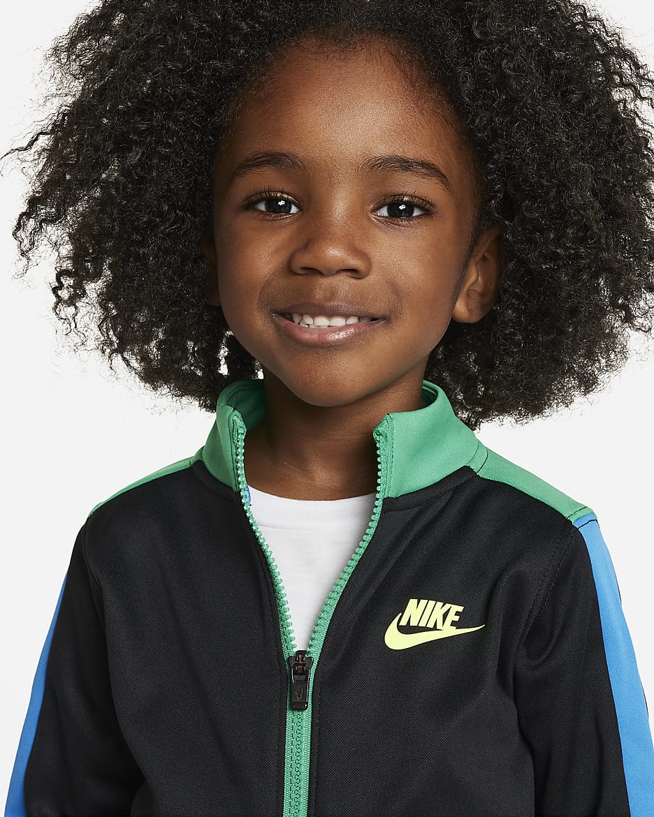 Nike Sportswear Dri-FIT Toddler Tricot Set - Black