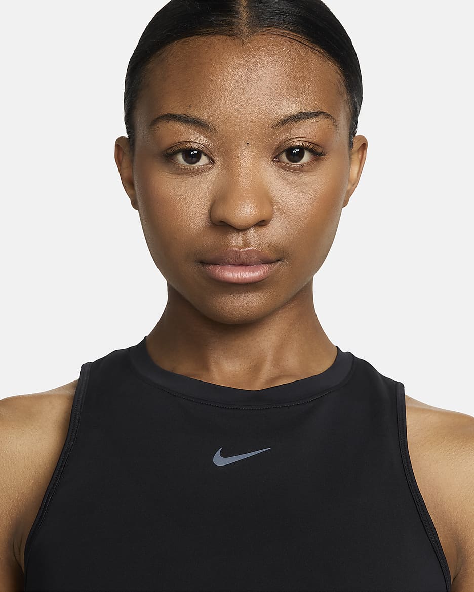 Nike One Classic Women's Dri-FIT Tank Top - Black/Black