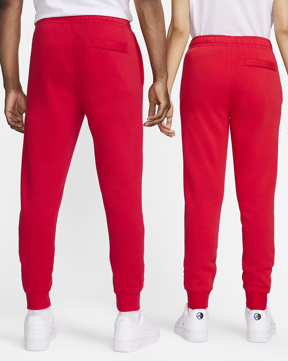 Nike Sportswear Club Fleece-joggers - University Red/University Red/hvid