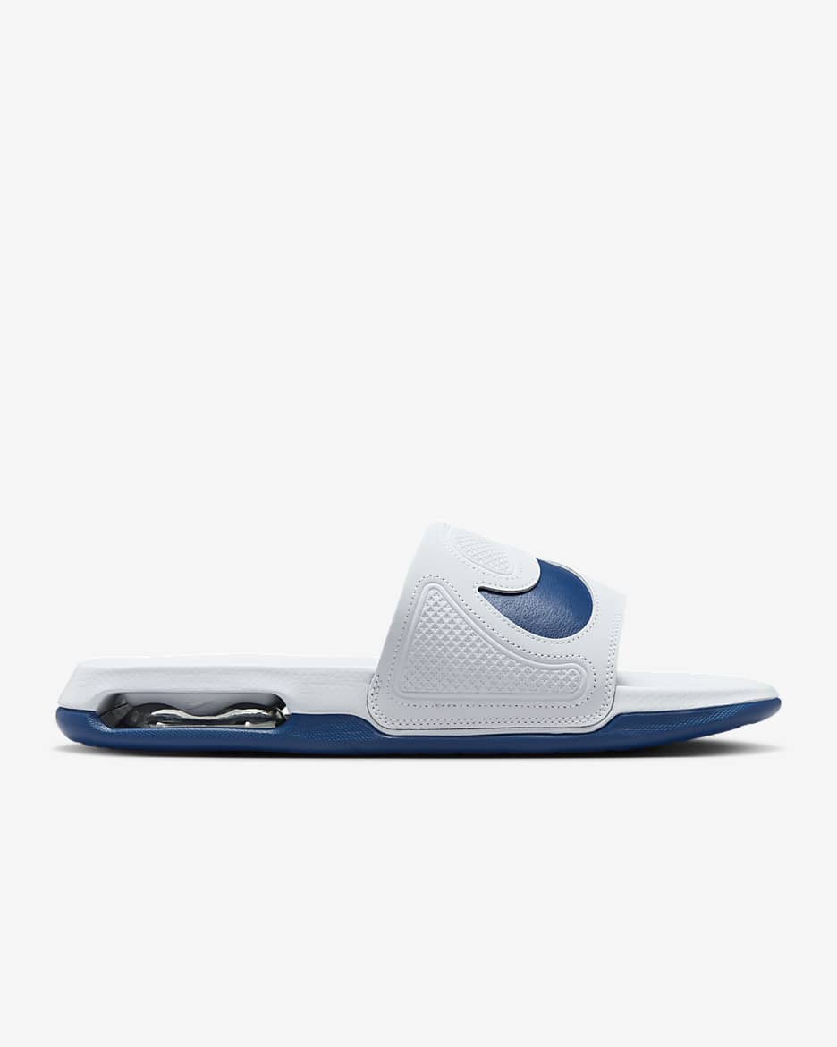 Chanclas para hombre Nike Air Max Cirro - Platino puro/Azul cancha/Azul cancha