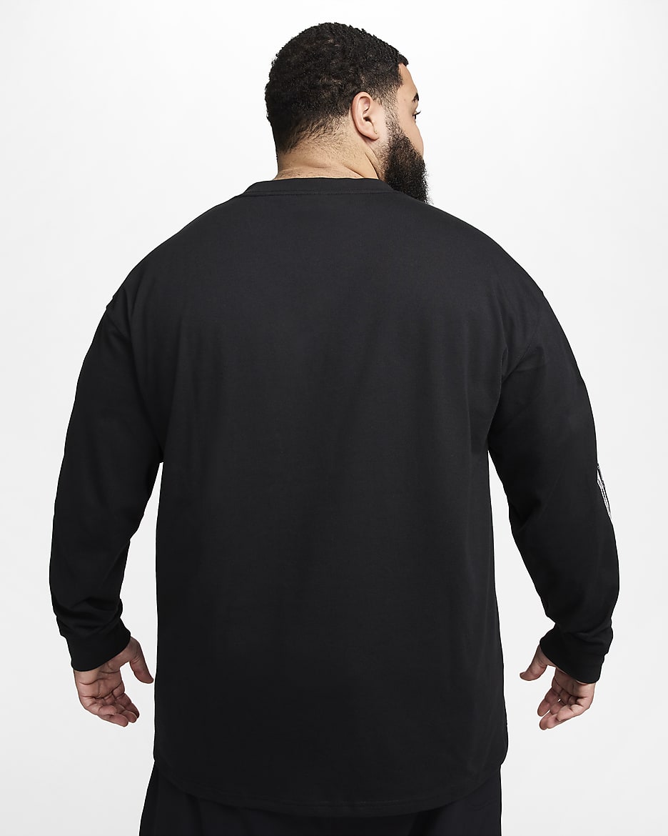 Nike ACG 'Hike Snacks' Men's Dri-FIT Long-Sleeve T-Shirt - Black