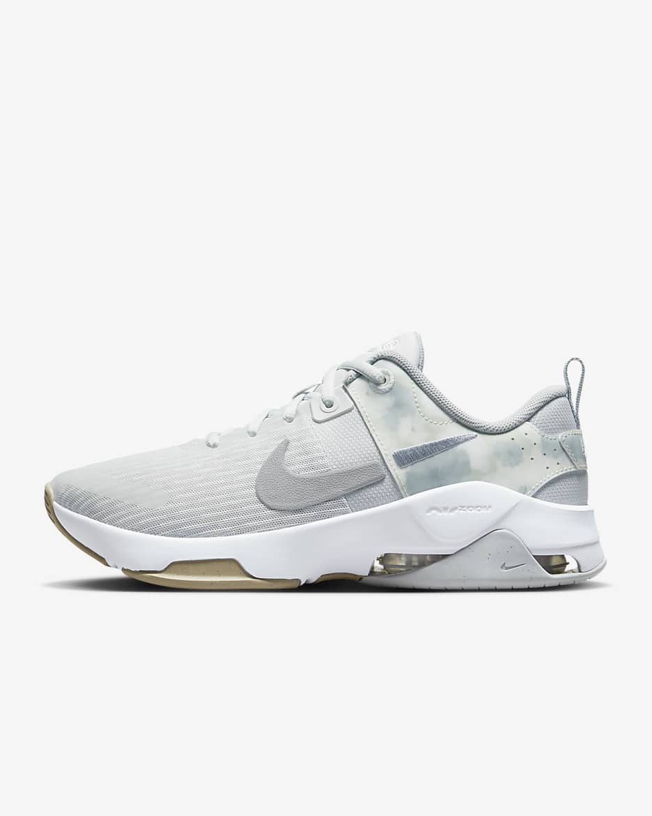 Nike Zoom Bella 6 Premium Women's Training Shoes - Photon Dust/White/Khaki/Light Smoke Grey