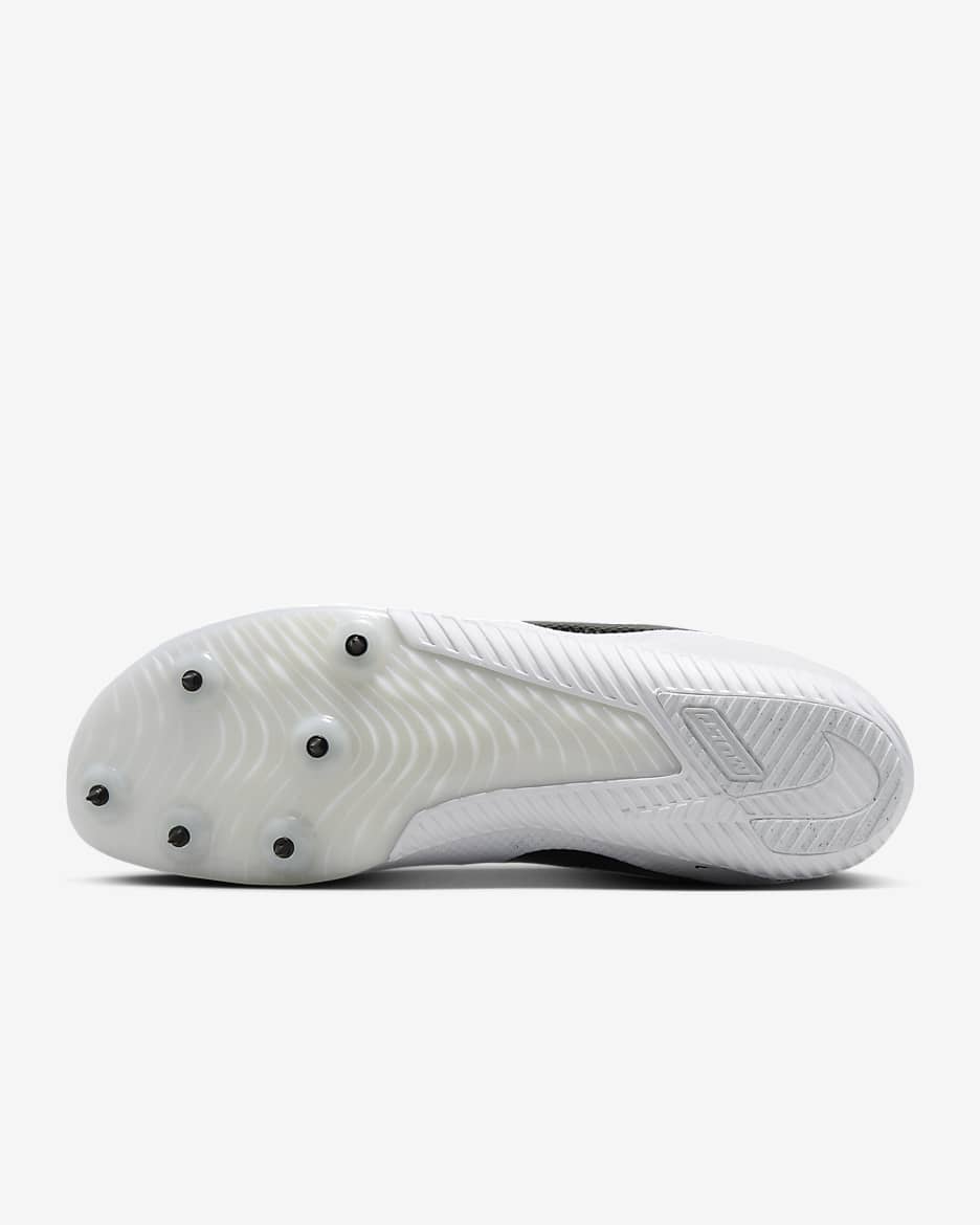 Nike Zoom Rival Track & Field Multi-Event Spikes - White/Metallic Silver/Black