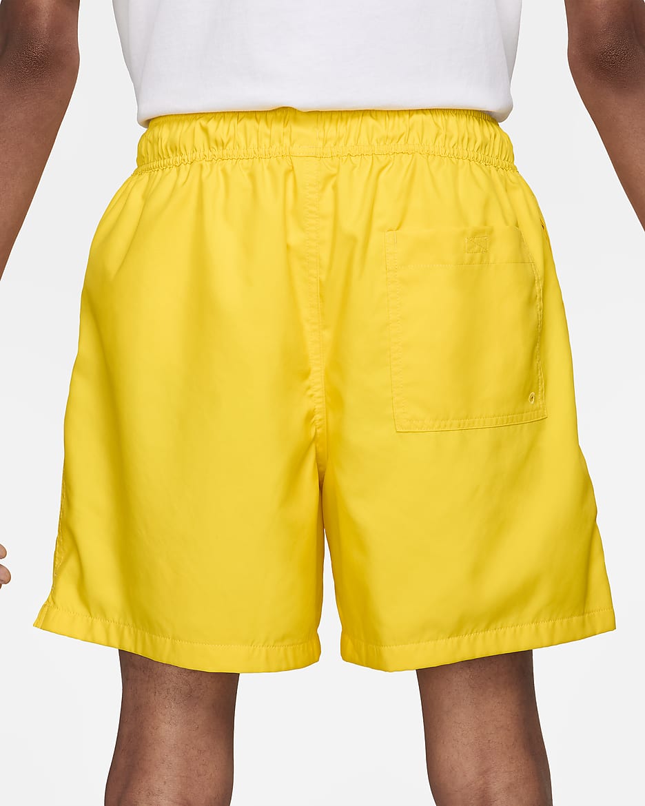 Nike Club Men's Woven Flow Shorts - Lightning/White