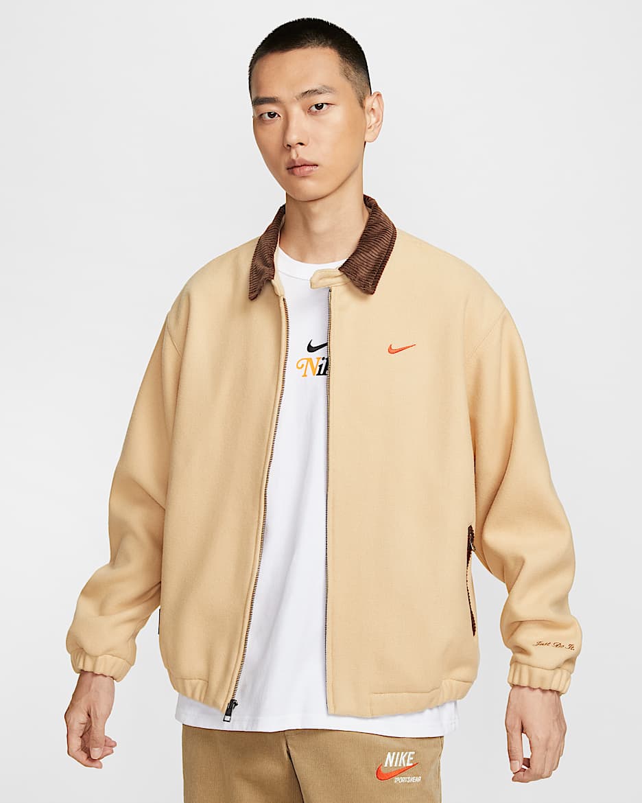 Nike Woven Twill Premium Jacket - Sesame