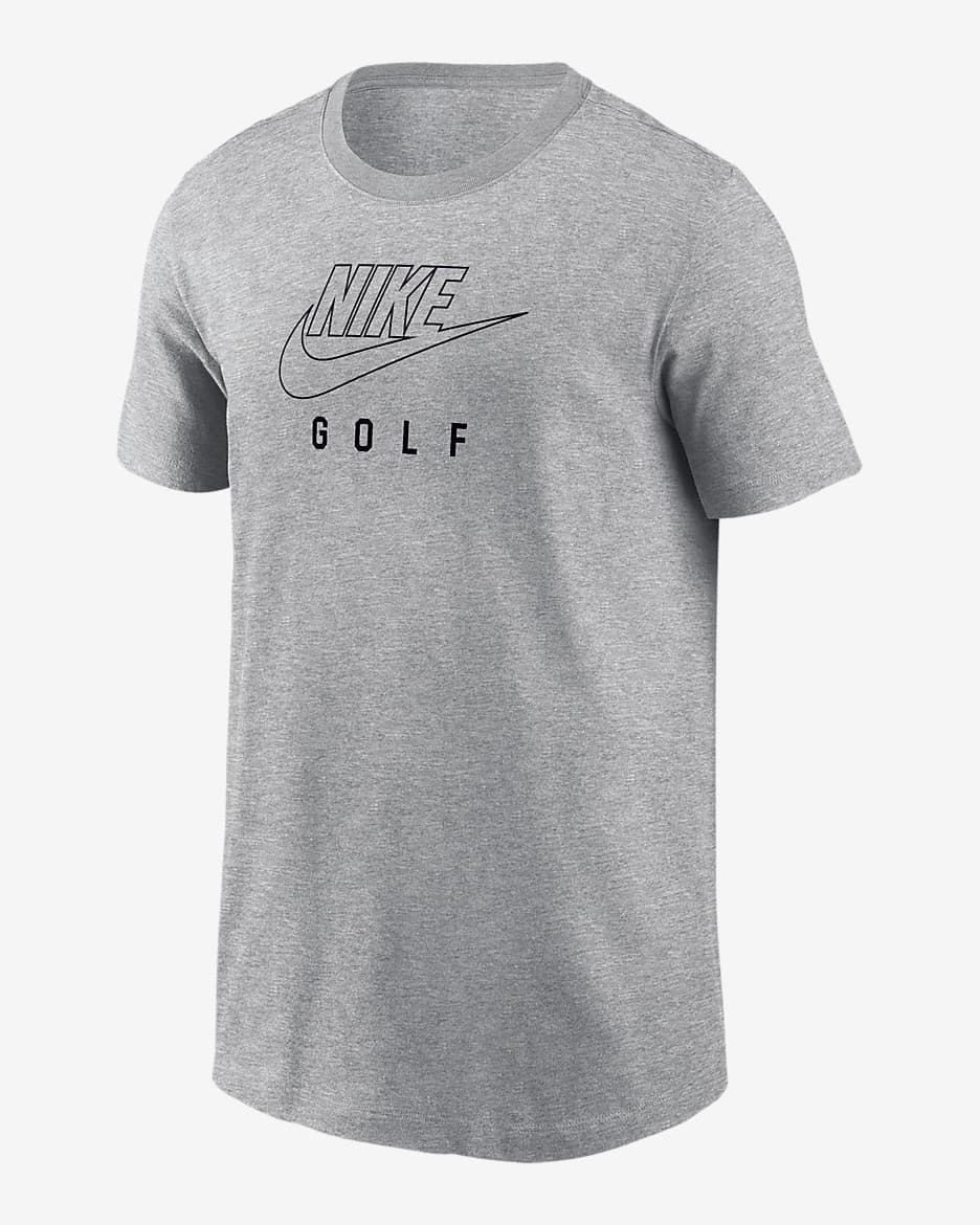 Nike Swoosh Big Kids' Golf T-Shirt - Dark Grey Heather