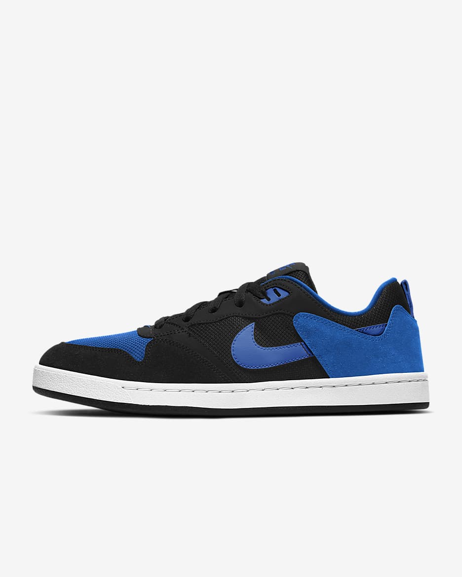 Nike SB Alleyoop Skate Shoes - Black/Black/Royal Blue