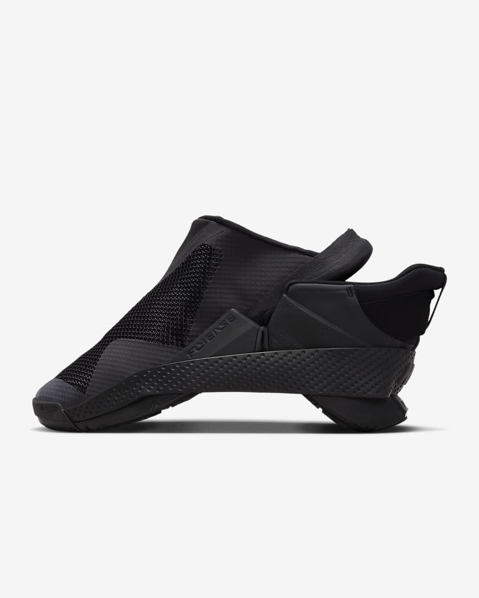 Scarpa facile da indossare Nike Go FlyEase – Donna - Nero/Nero/Nero