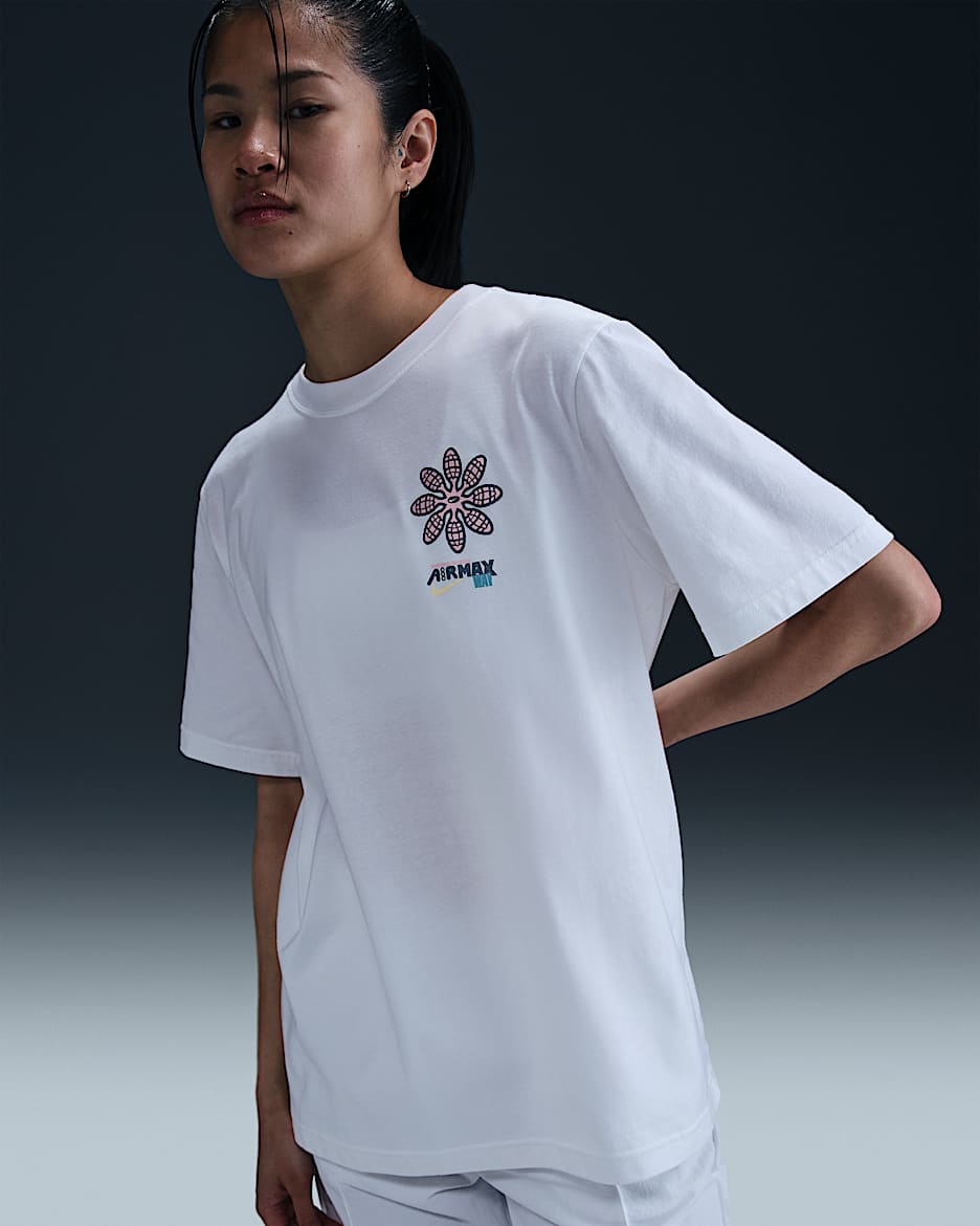 Nike Sportswear Women's Crew-Neck T-Shirt - White